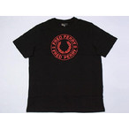 tbhy[ vg TVc Y FRED PERRY Round Logo S Tee NVY -