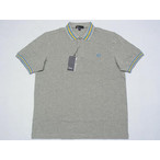 tbhy[  |Vc Y FRED PERRY Bomber Tipped S Polo Shirt GRY -
