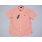 tbhy[ hJ  Vc Y FRED PERRY Fine Stripe End on S Shirt M.RED -
